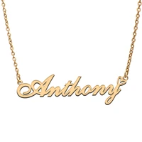anthony name tag necklace personalized pendant jewelry gifts for mom daughter girl friend birthday christmas party present