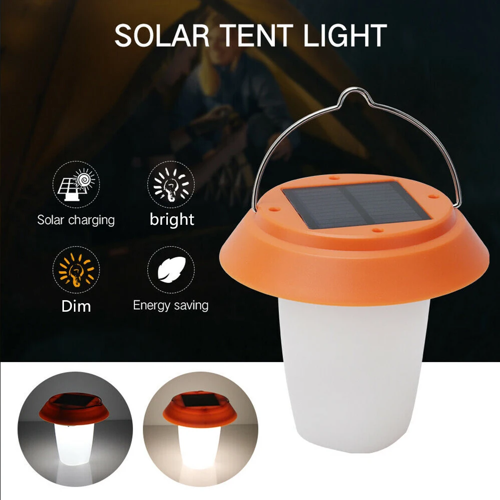 Portable Lantern Outdoor Waterproof Ultra Bright Camping USB Rechargeable Hanging Night Fishing Mini Emergency Light Solar Power |