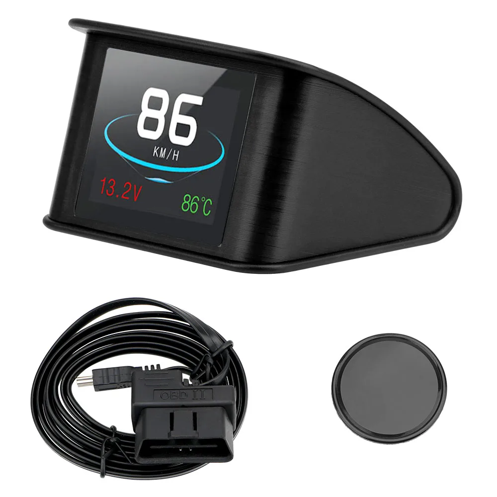 LEEPEE Head Up Display OBD Умный Цифровой измеритель HUD P10 для автомобиля Спидометр