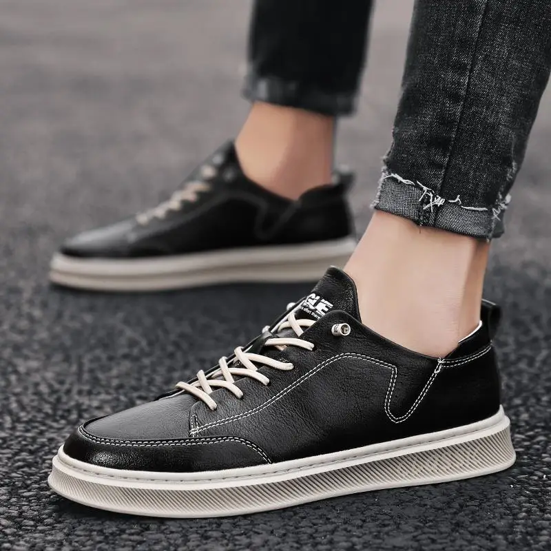 

Breathable Outdoor fahsion men Shoes Lace Up Casual Footwear Sports Fashion Men Shoes Comfortable Sneaker Casual Daily Shoes