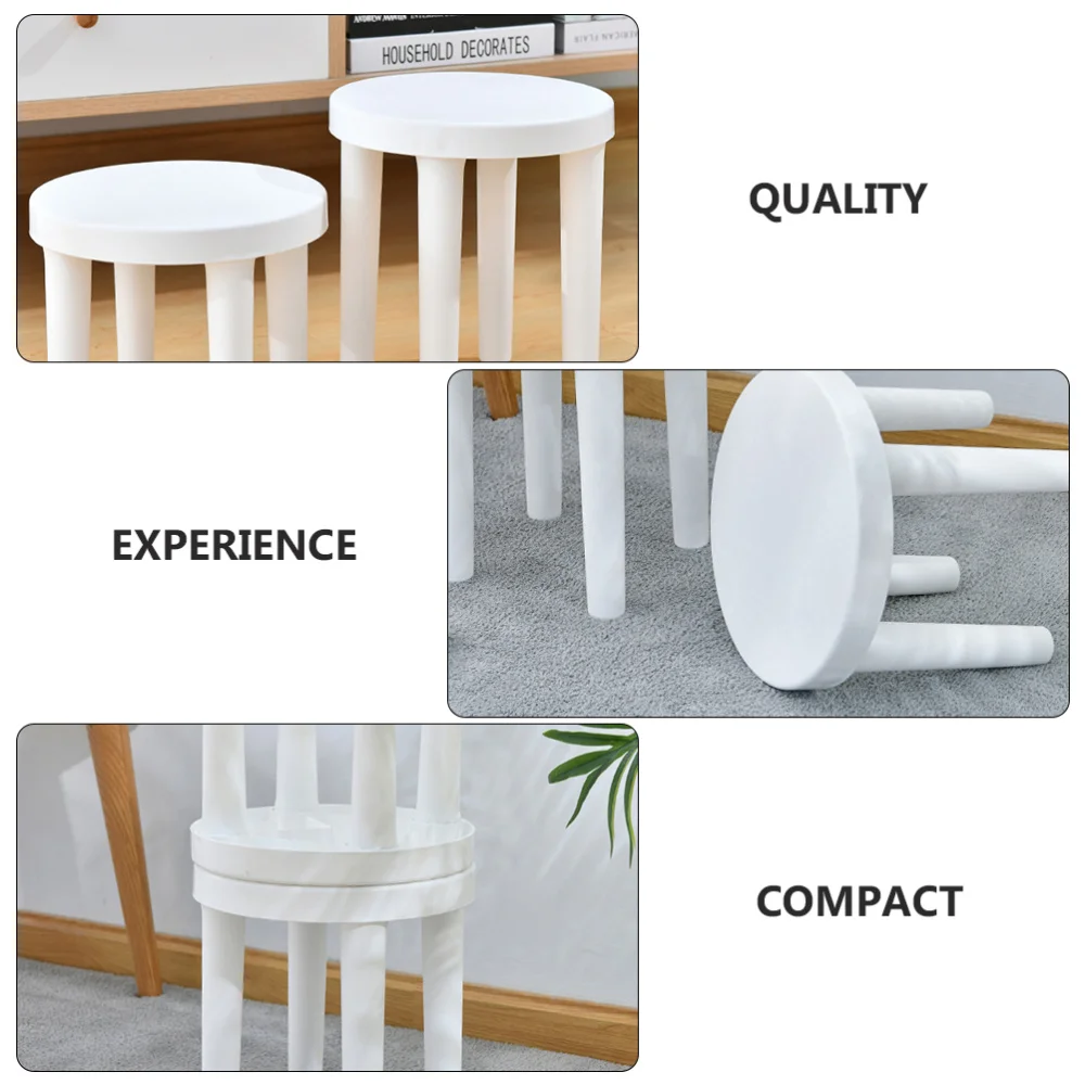 

1pc Home Children Stool Household Low Stool Anti-skid Home Stool Thickened Stool