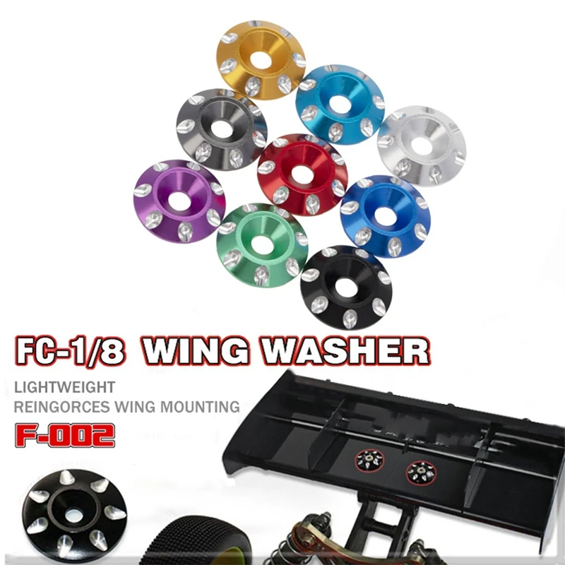 2 набора металлические гайки M3 с потайным хвостовым крылом для внедорожников