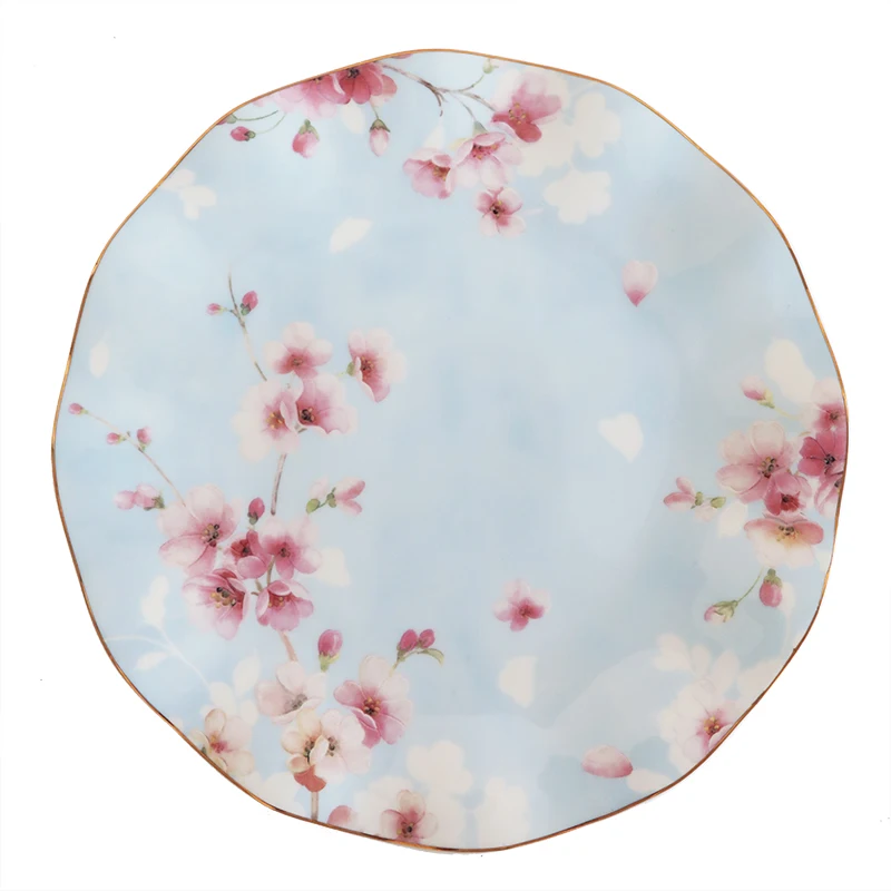 

Ceramic Coffe Cup Set Tea Porcelain Bone China Saucer Set Travel Expresso Cup Gold Rim Porcelain Printing Xicara Teaware E5BD