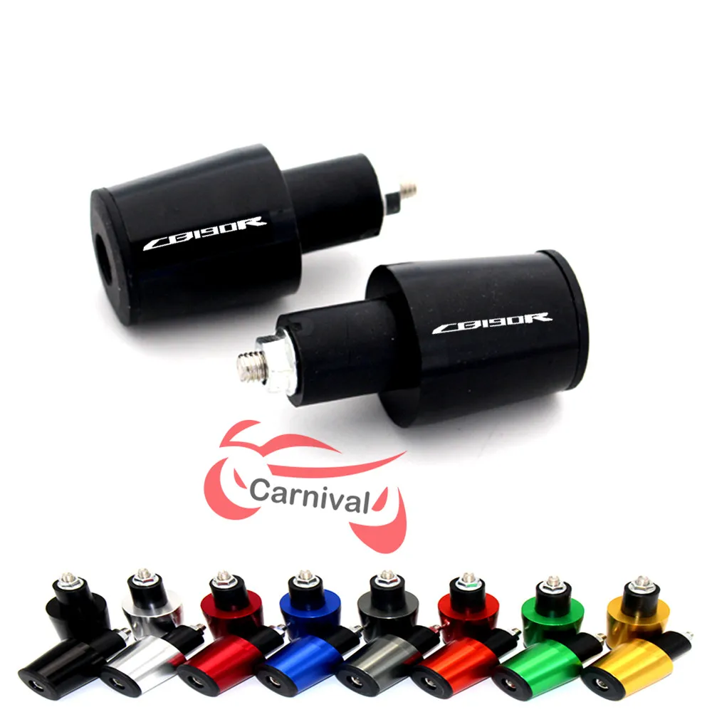 Мотоциклетные аксессуары 7/8 дюйма 22 мм ручки руля заглушка заглушки для Honda cb 190r