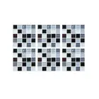 Современные настенные наклейки на талию 6 шт., водонепроницаемые самоклеящиеся ПВХ обои для кухни, ванной, туалета, настенные мозаичные наклейки