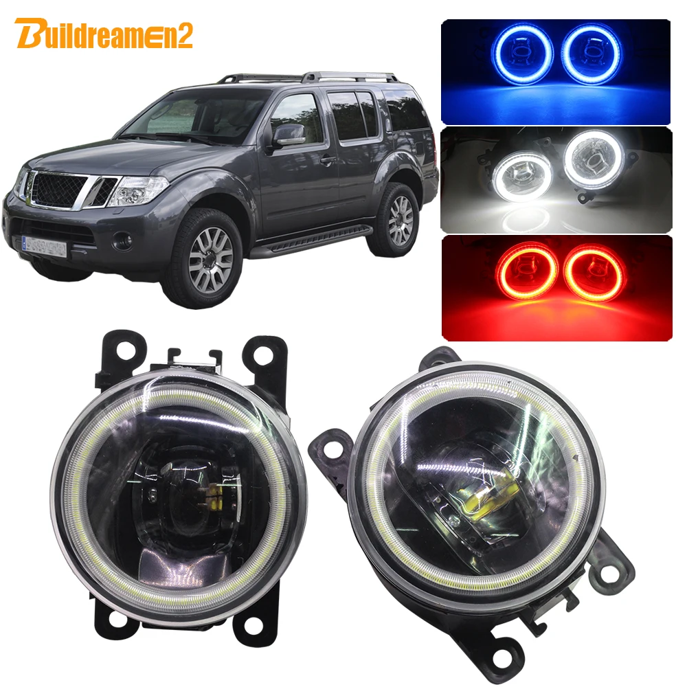 Buildreamen2 для Nissan Pathfinder R51 2005 2012 автомобиля H11 светодиодный лампы 4000LM туман