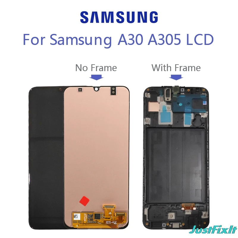 Оригинальный Для Samsung galaxy A30 SM-A305FN/DS A305F/DS A305 ЖК-дисплей сенсорный экран дигитайзер