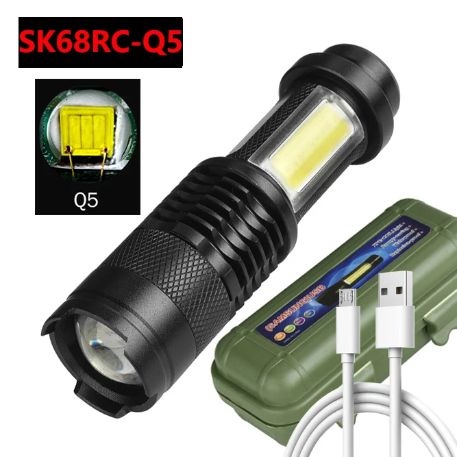 

Портативный LED фонарик ZHUIGUANGZHE XP-G Q5