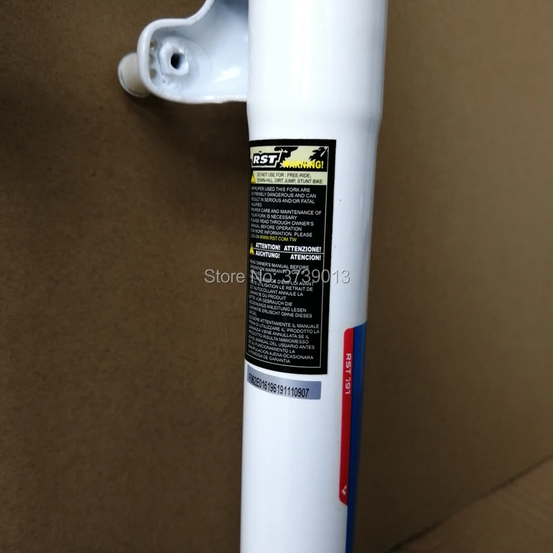 

Bicycle Fork 24inch Mountain Bikes Fork Suspension Bike Bicycle MTB Fork Manual Contorl Alloy Disc Brake+V-Brake Oil 10mmQR