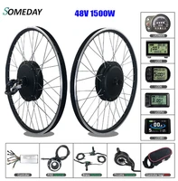 someday 48v 1500w ebike conversion kit rear bldc hub motor wheel 20 29 inch 700c for electric bicycle