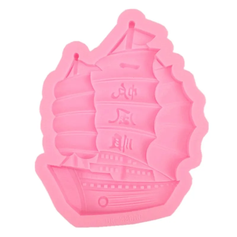 

Silicone mold DIY sailboat shaped cake fudge tool cake decoration tool Chocolate Mold plaster ornament resin molds