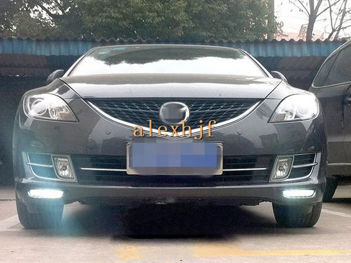 Светодиодные дневные ходовые огни July King DRL чехол для Mazda 6 Rui Yi светодиодный