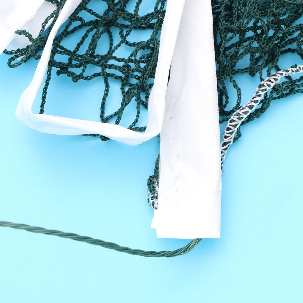 

780x62cm Portable Professional Badminton Net Training Standard Nylon Rope Braided Badminton Net (Dark Blue)