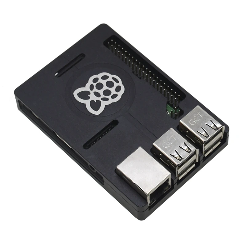 3 в 1 для Raspberry Pi 3 Model B+(плюс)+ ЧПУ Алюминий чехол с выходом 5V 2.5A Мощность адаптер Наборы штепсельная вилка стандарта США