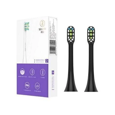 Насадки для зубной щетки Xiaomi Soocas X3 Black (2шт) | Бытовая техника