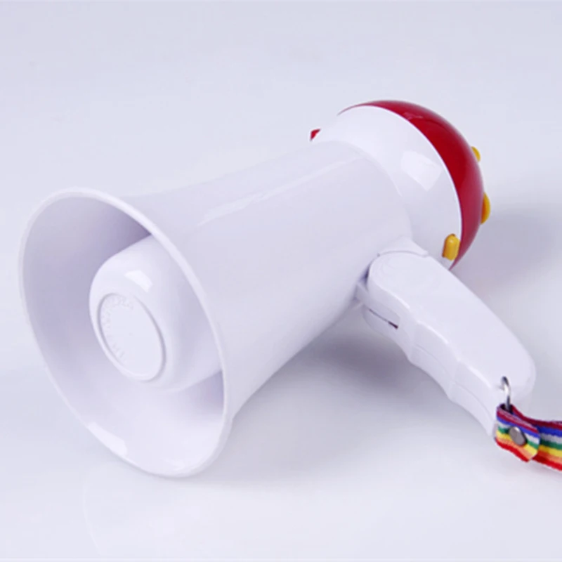 

5W Horn Play Music Mini Amplifier Portable Megaphone Handheld Teaching Loud Speaker Foldable Wireless Speech Microphone Speaker