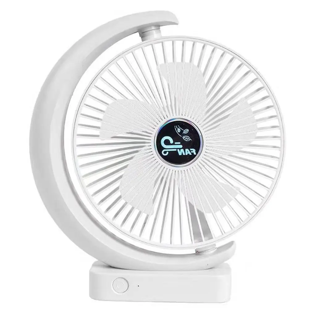 

Ultra-Quiet Desktop Fan 120 Degree Wide-Angle 3-Speed Adjustable Desktop Fan 8" Portable Air Circulation Fan