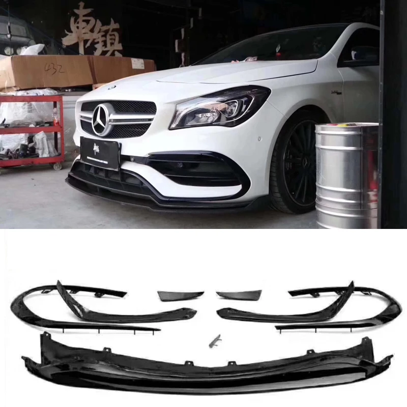 8 шт. передний бампер для Mercedes Benz CLA Class CLA45 AMG Sports Version 2016 2018|Обвесы| |