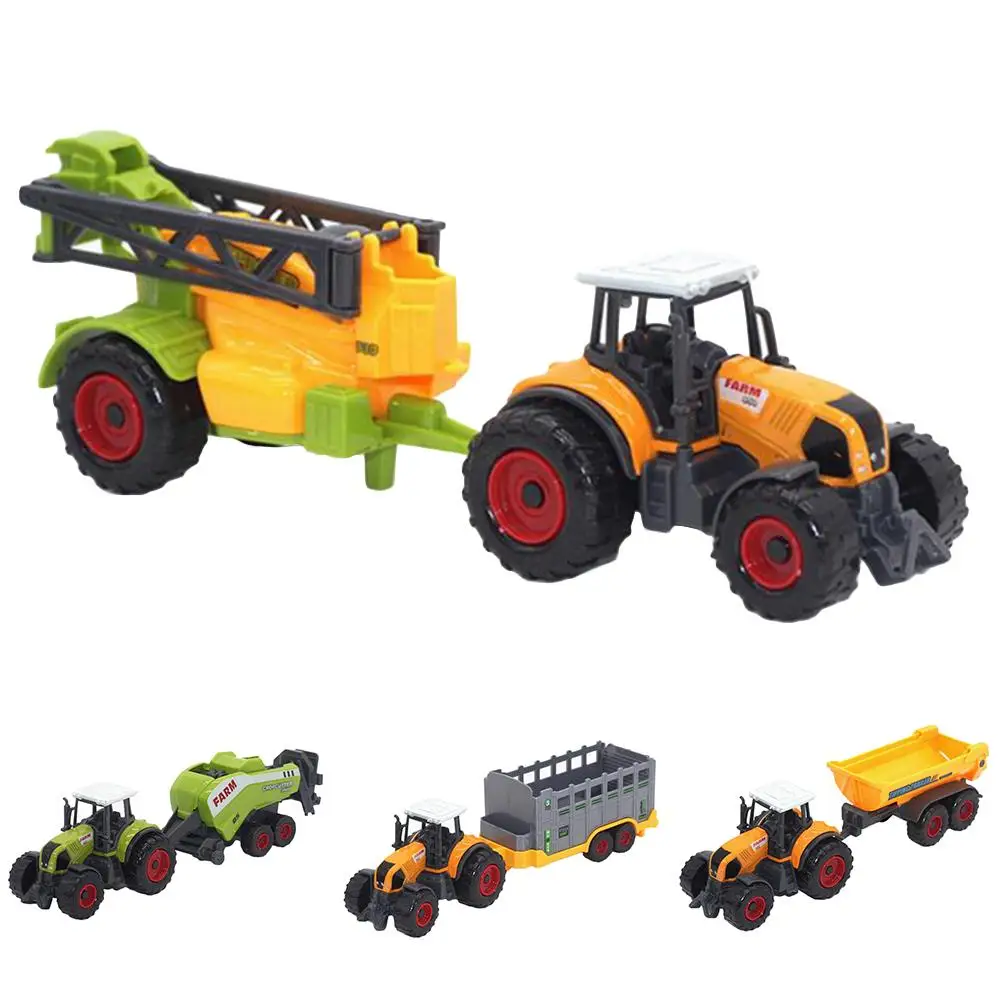 Классический сплав сельскохозяйственный трактор автомобиль дети играть игрушка