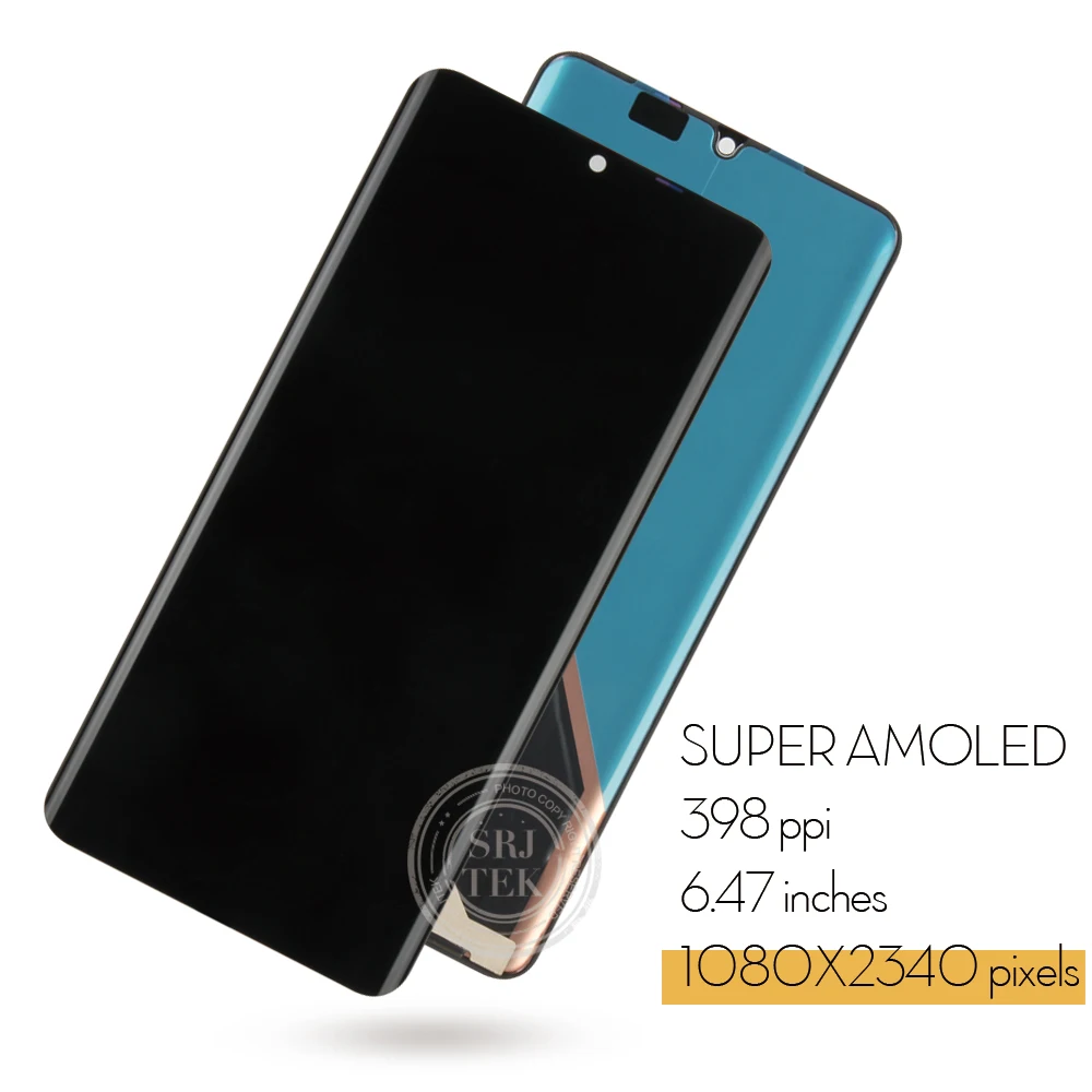 Оригинальный ЖК дисплей для Huawei P30 Pro стеклянная панель с сенсорным экраном