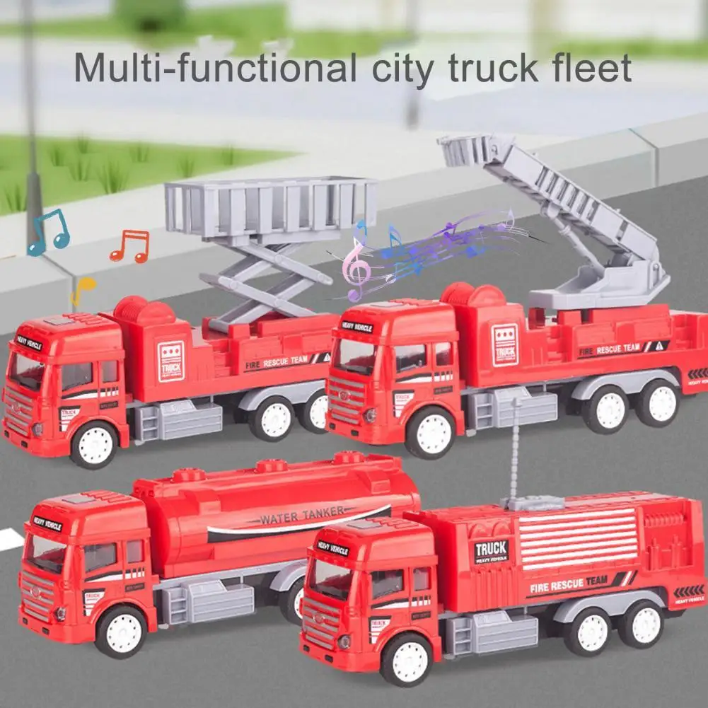 

Fashion Development Toys Interactive Vehicle Toy Return Water Tank Truck Toys Plastic Hand-on Ability