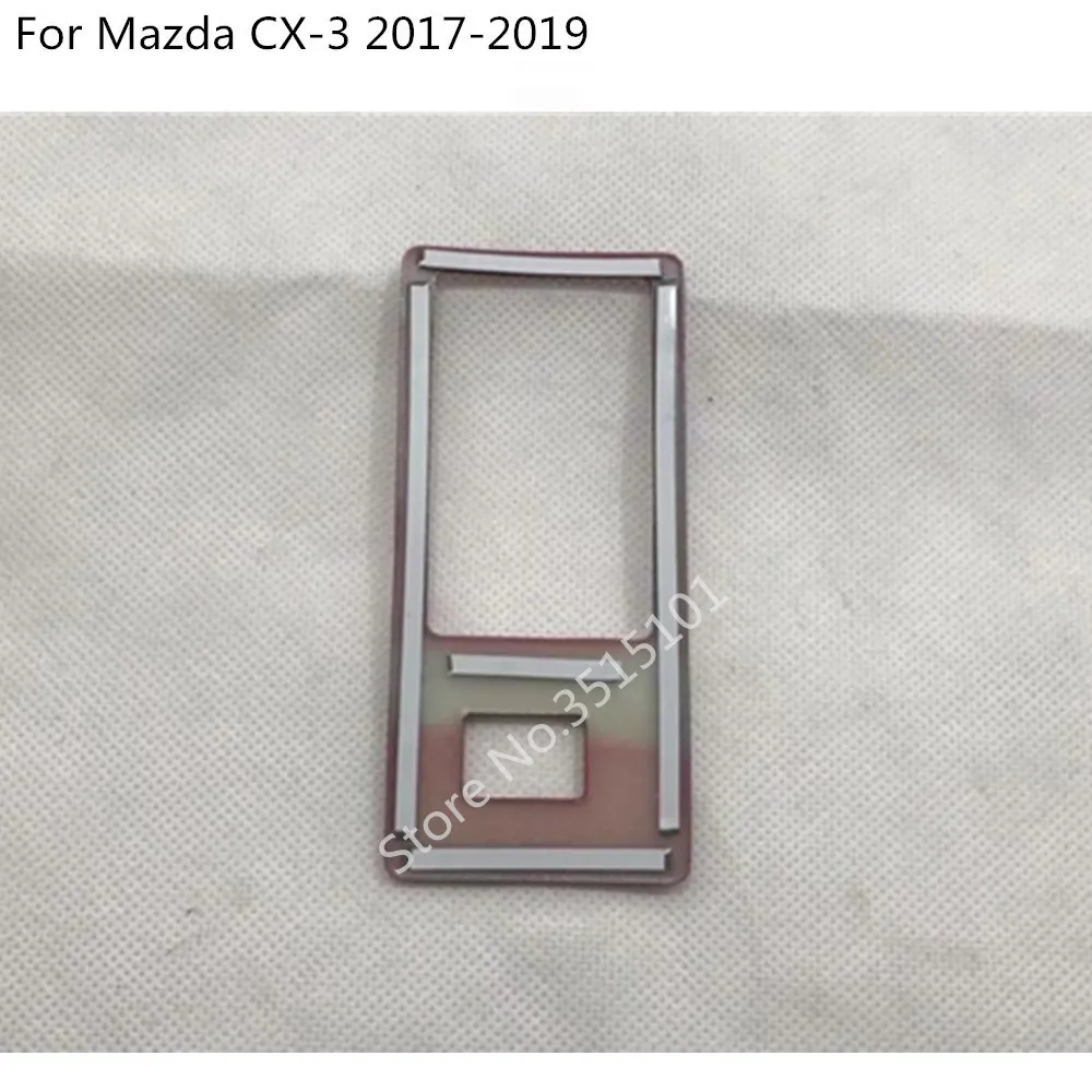 Car Body Cover ABS Chrome Front Fog Light Switch Button Inner Trim Frame Lamp Panel 1pcs For Mazda CX-3 CX3 2017 2018 2019 2020 |