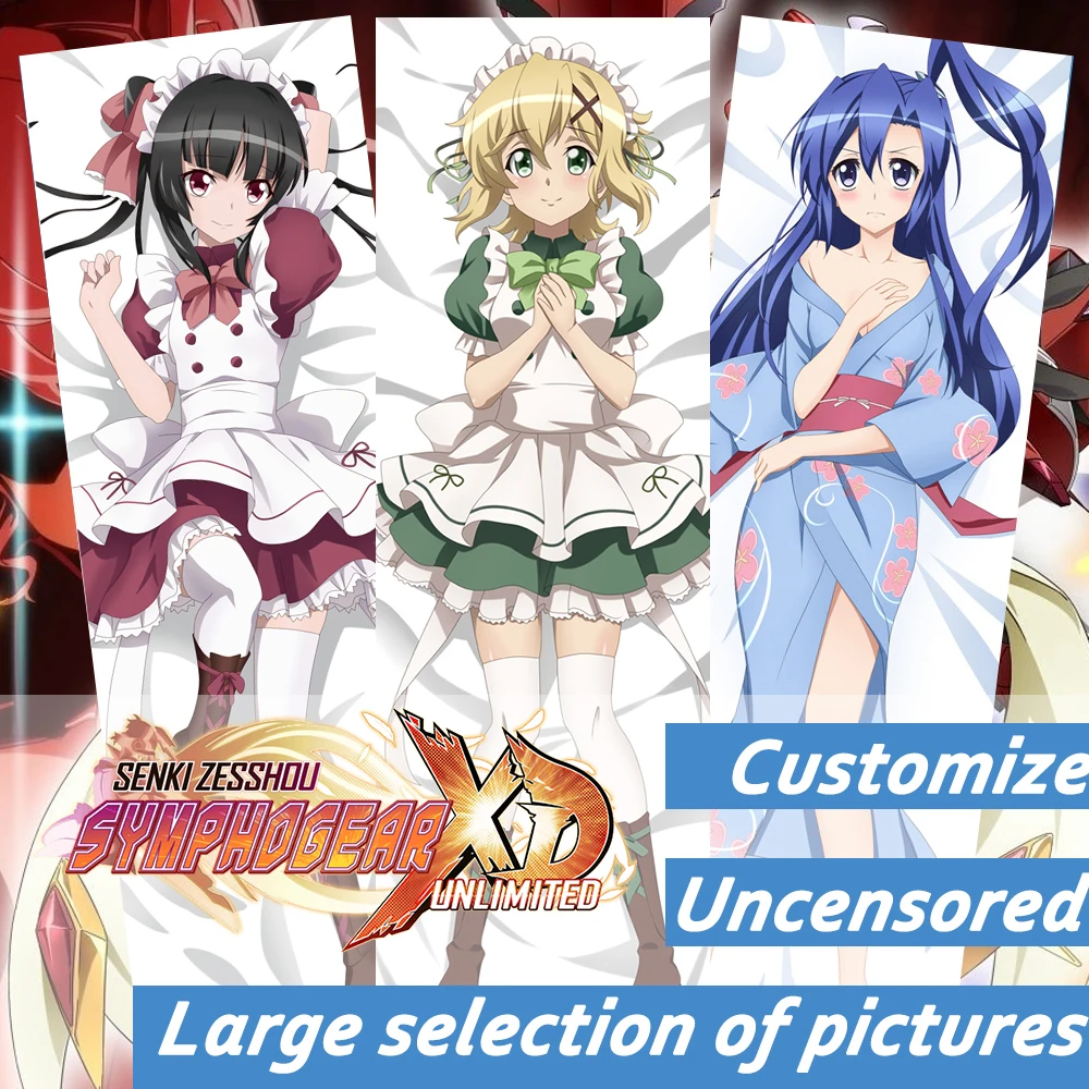 Наволочка Senki Zessho Symphogear Tachibana в мультяшном стиле для обнимания Otaku Dakimakura | Дом и сад