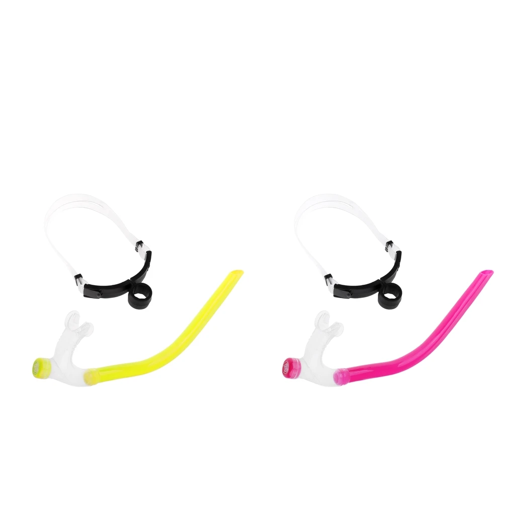 Силиконовый профессиональный набор для плавания дыхательная трубка и повязка