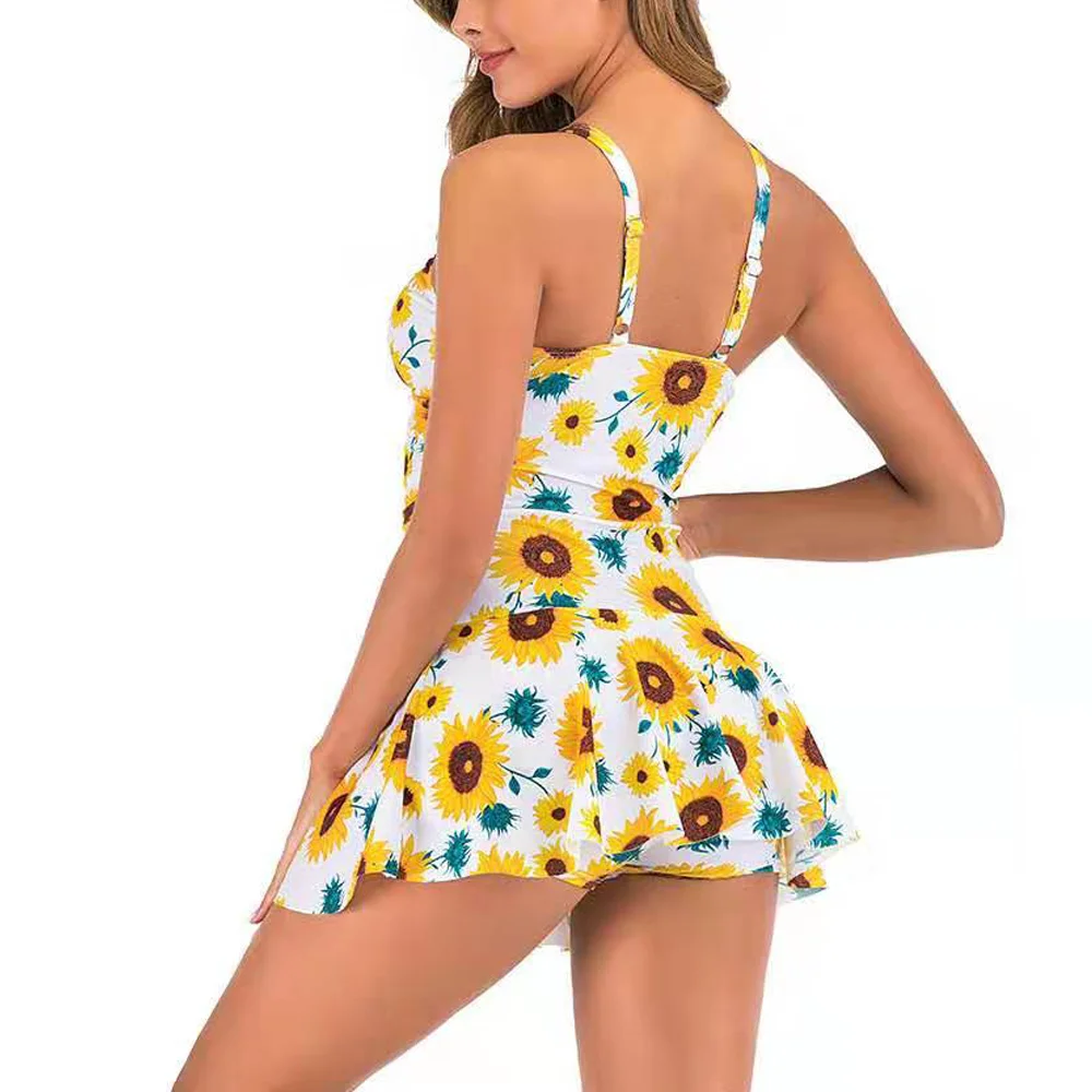 

Новинка 2022, бразильский стиль, искусственная кожа, сплошной купальник с оборками, купальник с принтом живота, женский купальный костюм