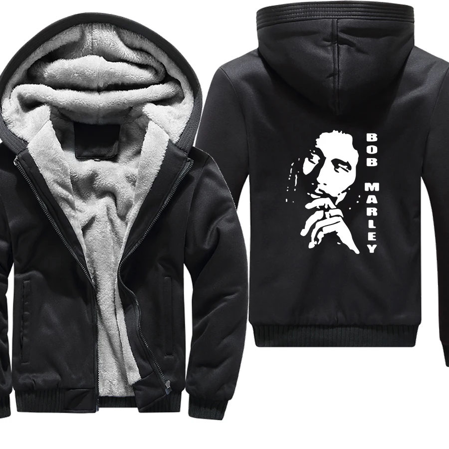 

Bob Dylan rock band thick hoodie men winter coat jacket loose streetwear hoody men vintage Punk hoodies Harajuku men clothes