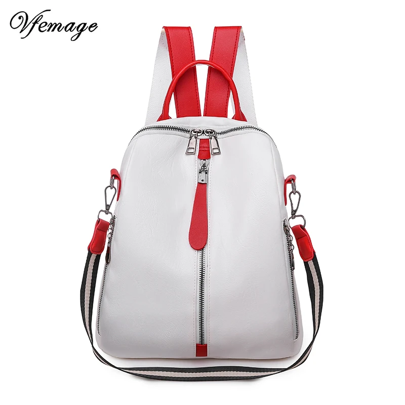 Vfemage Высококачественная сумка для женщин рюкзаки женский маленький кожаный