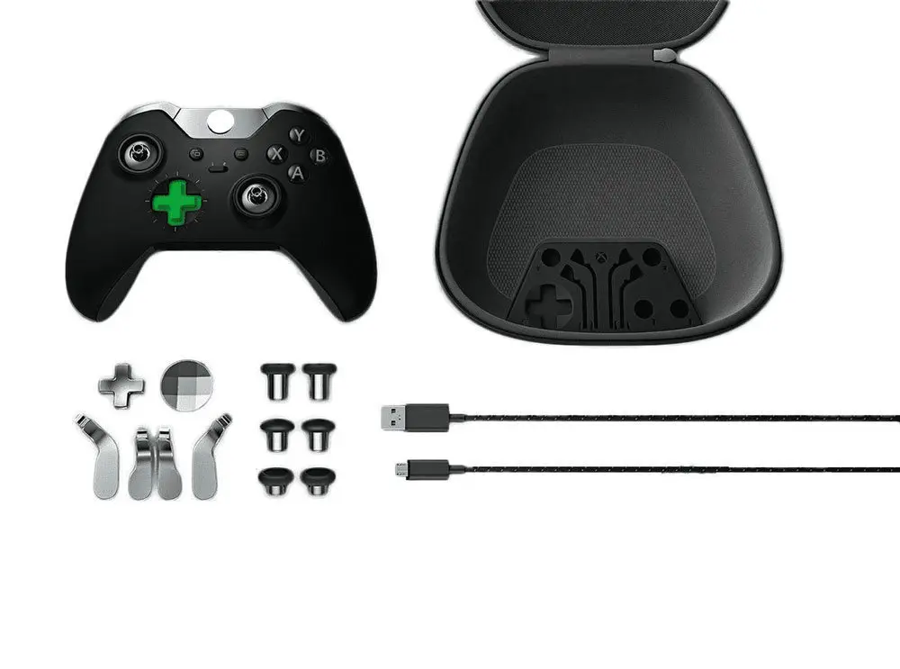 Для xbox ONE Elite контроллер корпус оболочка передняя задняя крышка чехол LB RB бамперные кнопки прорезиненные ручки