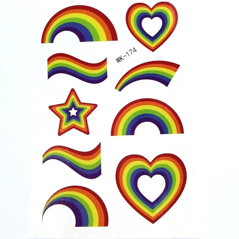 10 шт. Детские водостойкие тату наклейки водостойкие|Канцелярские наклейки| |