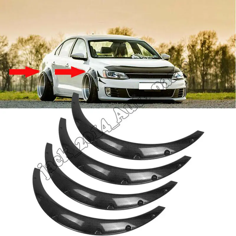 Универсальные колпачки для автомобильных крыльев из углеродного волокна 3 5