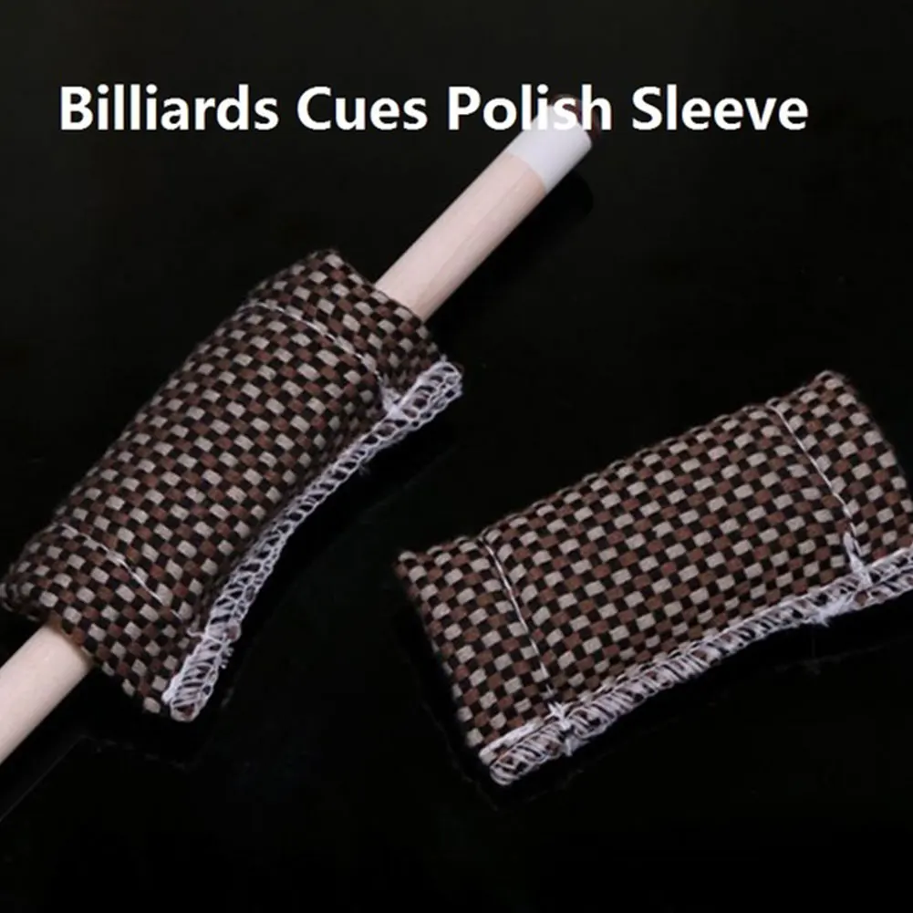 

10x5cm Polishing Home Durable Pool Soft Multifunction Burnishing Tools Accessories Washable Wiping Practical Cue Cleaning Cloth