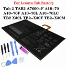 7000 мАч, L14D2P31 батарея для Lenovo Tab 2 TAB2 A7600-F A10-70 A10-70F A10-70L A10-70LC TB2 X30L TB2-X30F TB2-X30M Аккумулятор для планшета