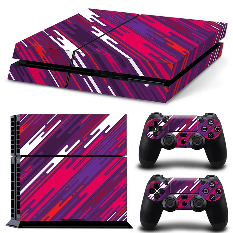 

Стильная наклейка для консоли Playstation 4 и 2 контроллера, стиль 1
