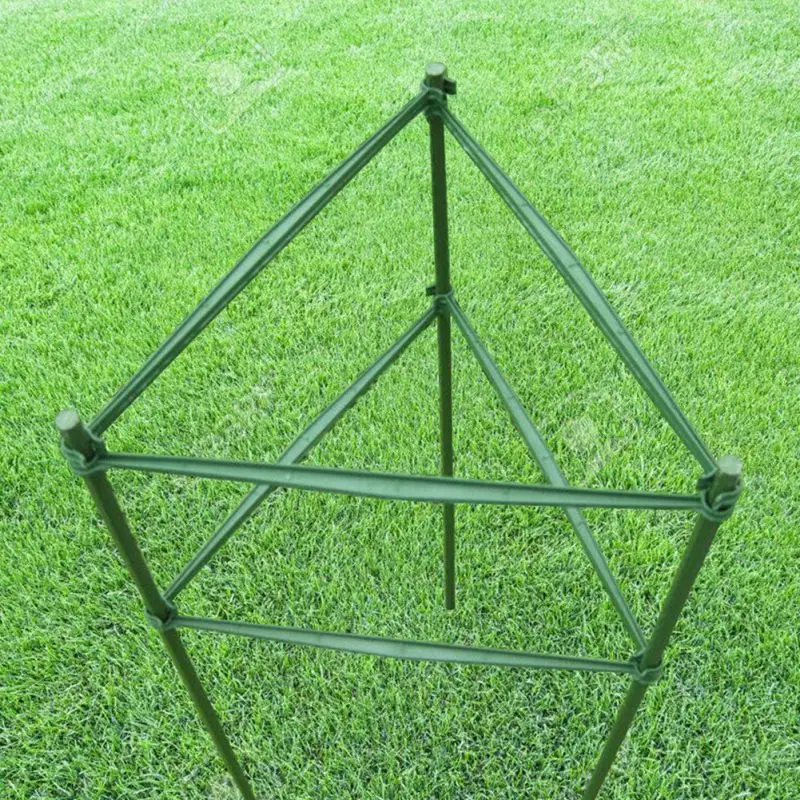 

12PCS Plant Arm Lattice Connector Vegetable Plant Support Binding Clip Pile Arm Connect Plant Bracket Pile Garden Supplies