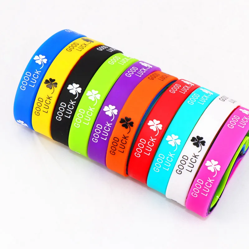 10 шт./лот Иисус крест мир бабочка любовь сердце манжеты силиконовые резиновые