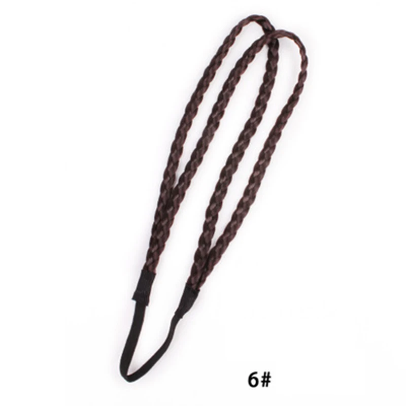 Повязки Для Волос Твист оплетка эластичная Регулируемая легкая одежда для