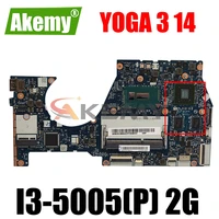 for applicable lenovo to yoga3 14 notebook motherboard i3 5005p 2g number nm a381 fru 5b20k78778 5b20k78775