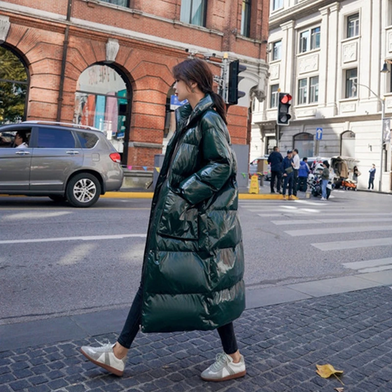 Женская теплая парка с капюшоном модная зимняя на меху 2019 | одежда