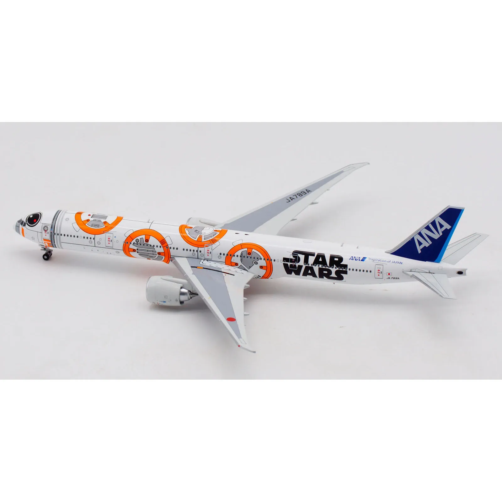 WB4016 Alloy Collectible airplane Gift 1:400 ALL NIPPON AIRWAYS ANA Boeing B777-300ER Diecast Aircraft JET Model JA789A images - 6