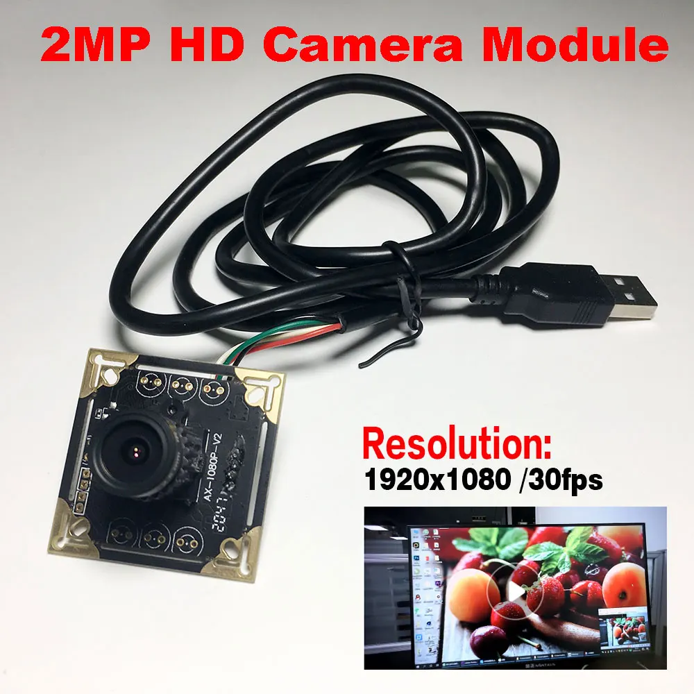 

1080p Full Hd 30fps CMOS OV2710 2,8 мм широкоугольная мини-камера видеонаблюдения UVC OTG OEM веб-камера Usb модуль Plug And Play