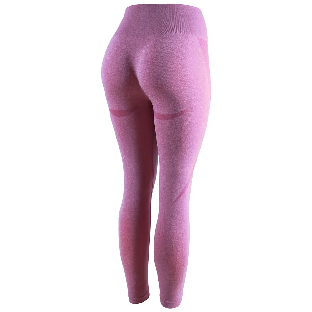 

Hot selling seamless knitted hip warping moisture absorption and perspiration yoga pants, exercise fitness pants, sexy hip
