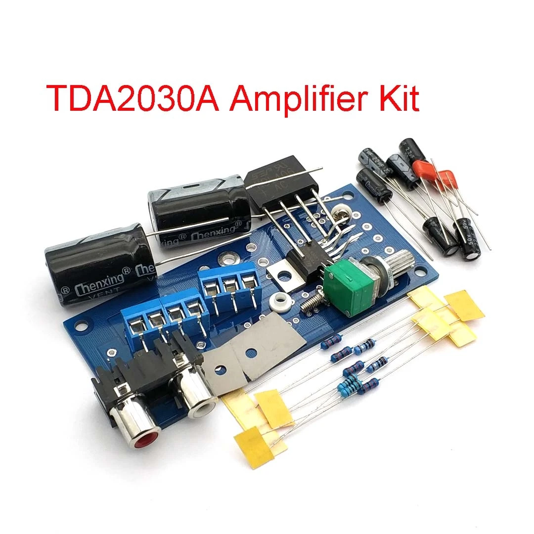 Плата аудио усилителя TDA2030A модуль сделай сам для компонентов Arduino OCL 18 Вт X 2 BTL 36