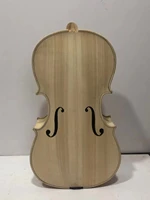 semi finished cello body maple spruce white cello no painning unfinished 14 cello body without neck