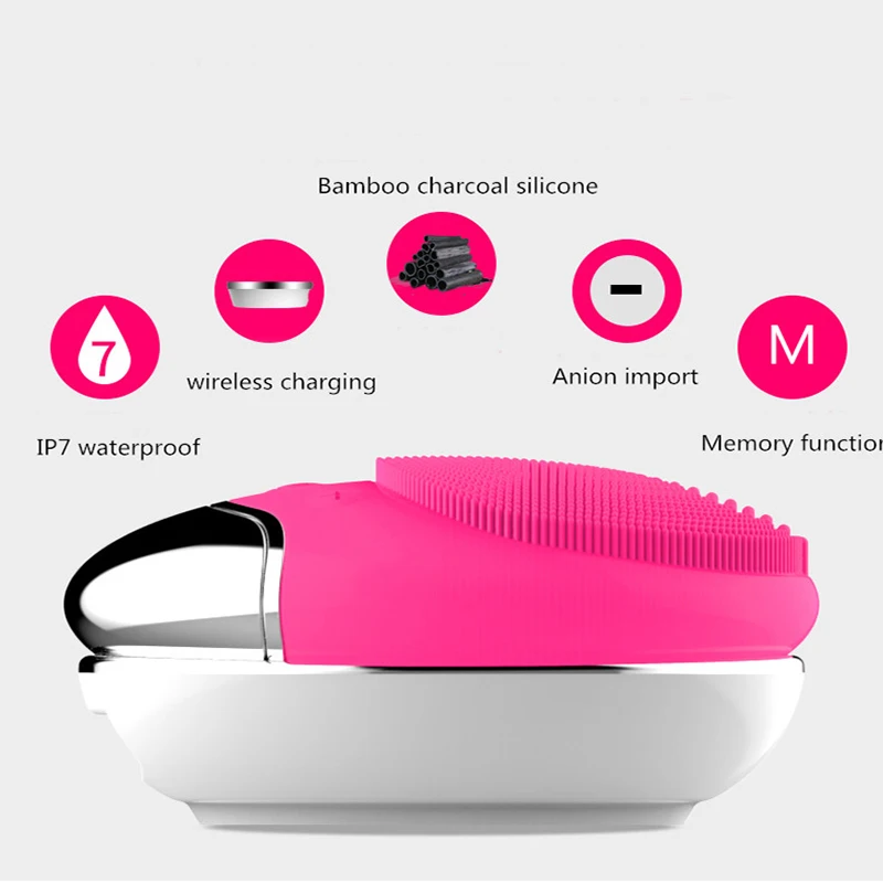 Щетка для очищения лица электрическая Профессиональная щетка мытья инструмент