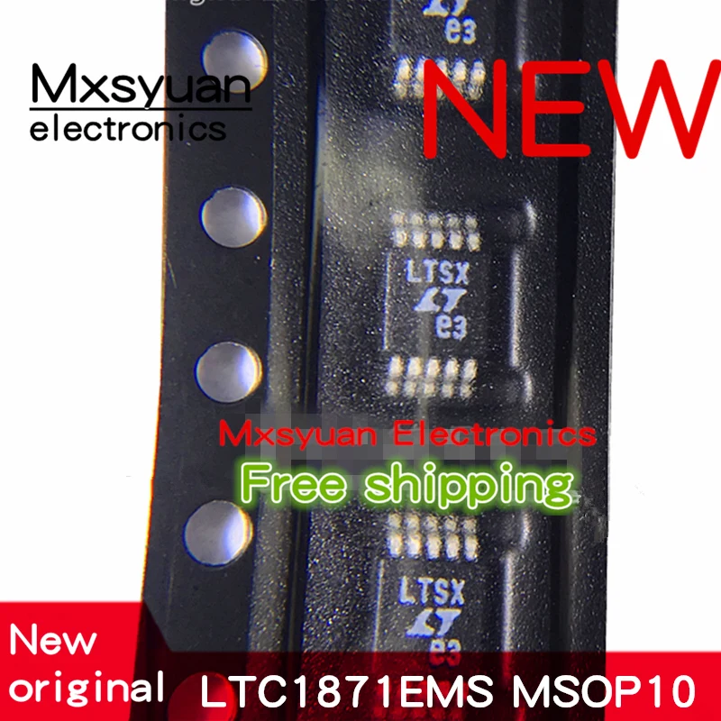 

10PCS Free shipping LTC1871 LTC1871EMS LTSX MSOP10 New spot