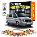 ZUORUI фонарь для карты Mercedes Benz Viano Vito W638 W639 W447 1996-2015 2016 2017 2018 светодиодные лампы без ошибок